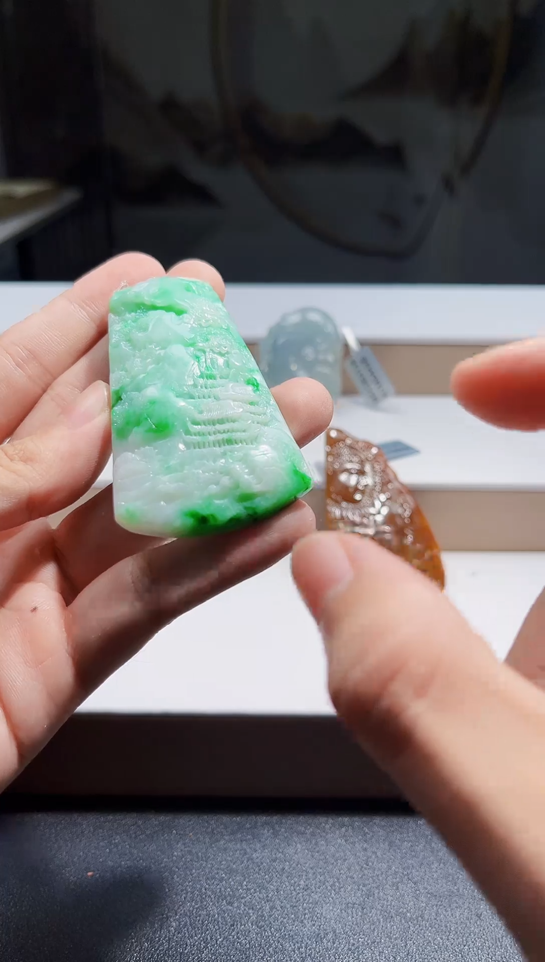 未镶嵌定制翡翠挂件