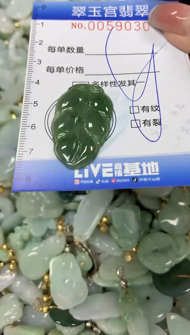 【闪购商品】翡翠颈饰未镶嵌闪购0059030