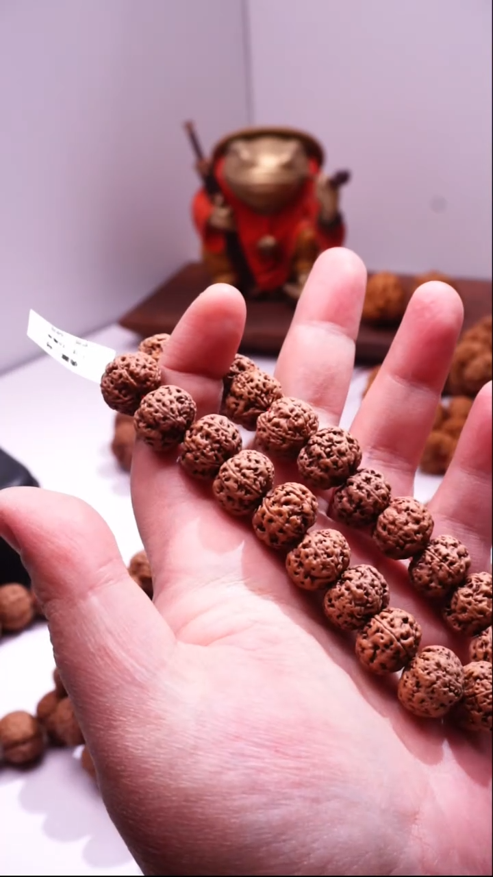 【闪购商品】金刚菩提手串16矮壮粗筋双龙大金刚