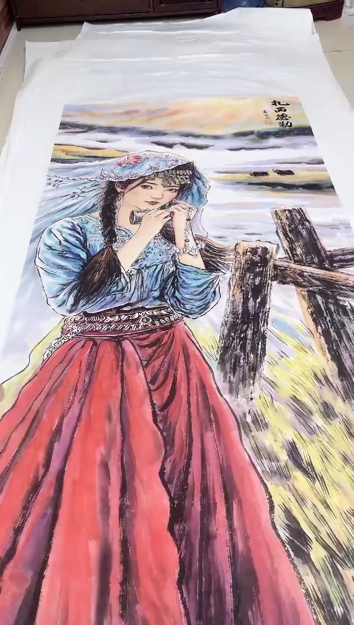 国画九霄甄选国画作品zhb047