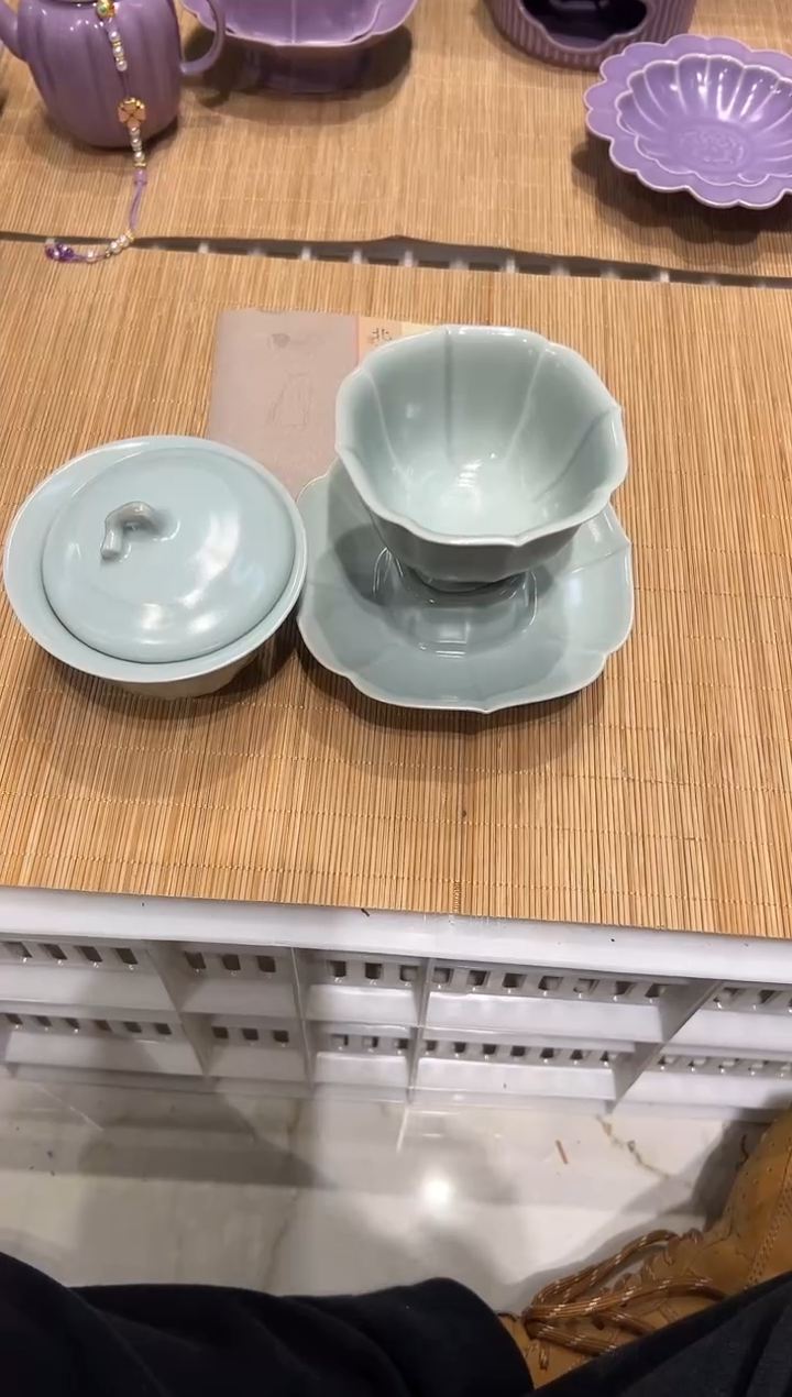 瓷片北溪堂正品 【带壶绳 带证书】【无礼盒礼袋】 觅影杯2个！！