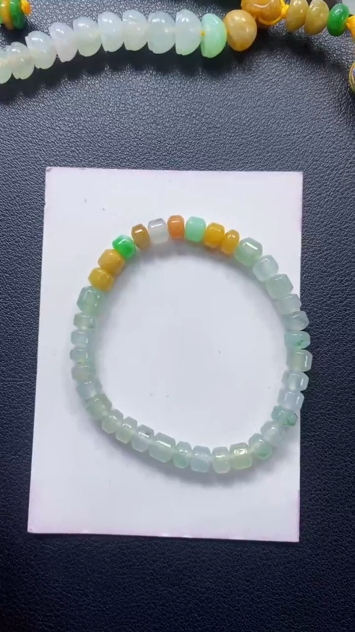 【闪购商品】翡翠散珠卡5加桶珠