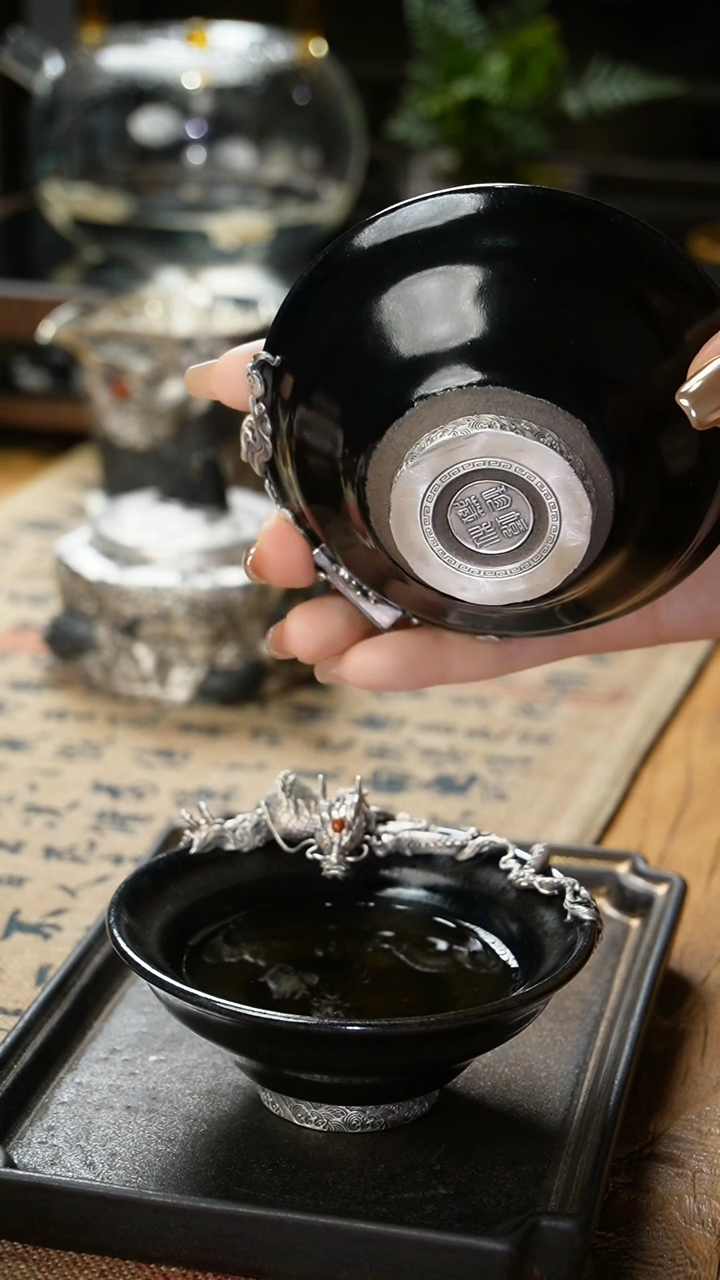 【闪购商品】福器艺术定制龙盏主人杯