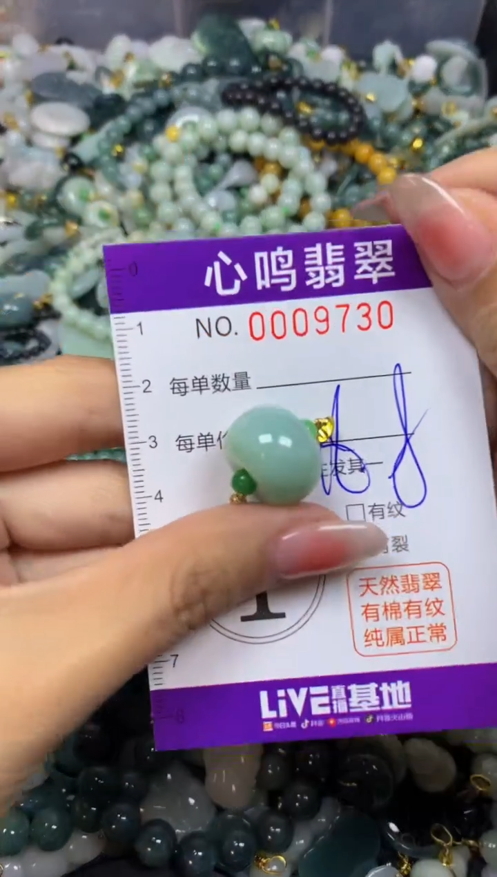【闪购商品】翡翠颈饰未镶嵌闪购009730