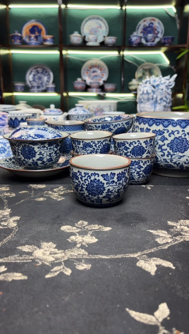 陶瓷韩*火景德镇龙御陶瓷高温陶瓷茶具