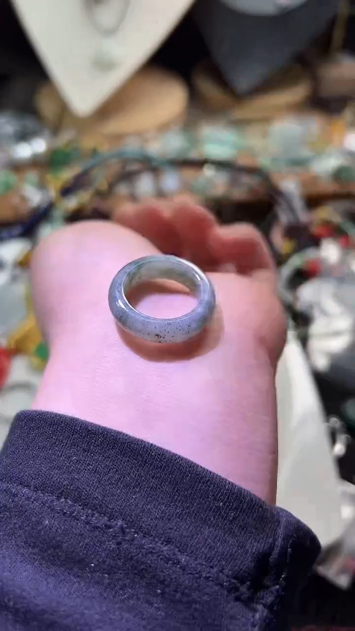 【闪购商品】翡翠戒指未镶嵌乌鸡16