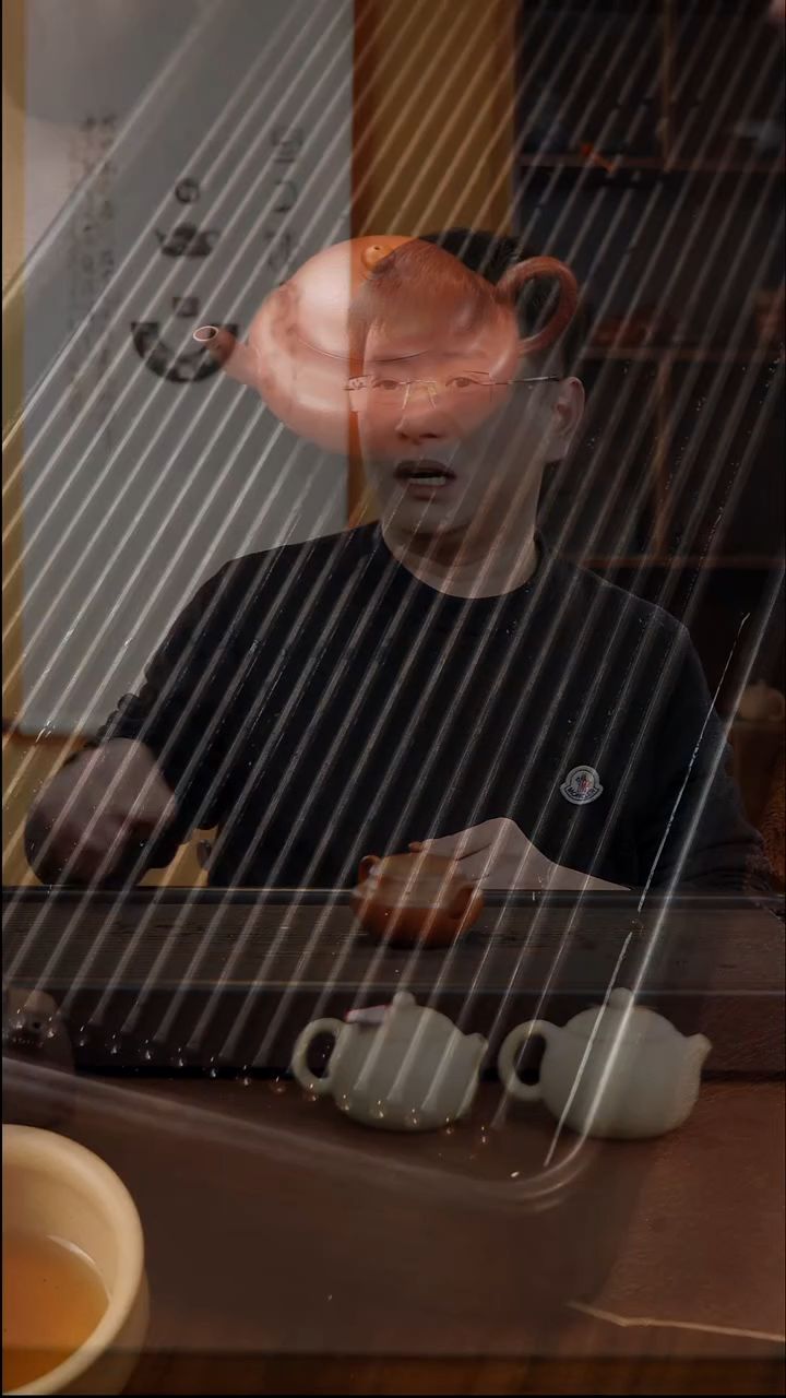 茶壶紫砂半手工 缘聚  红泥