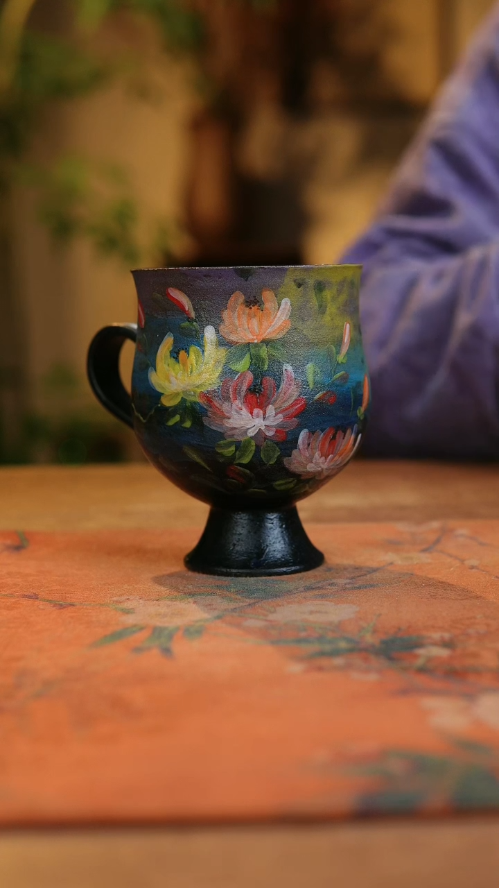 【闪购商品】瓷片1898景德镇手工手绘釉下彩高温瓷