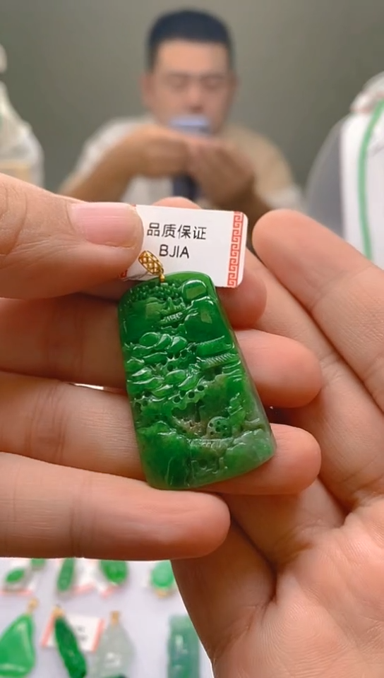 【闪购商品】翡翠颈饰18K金镶嵌新号开播，全场乱卖