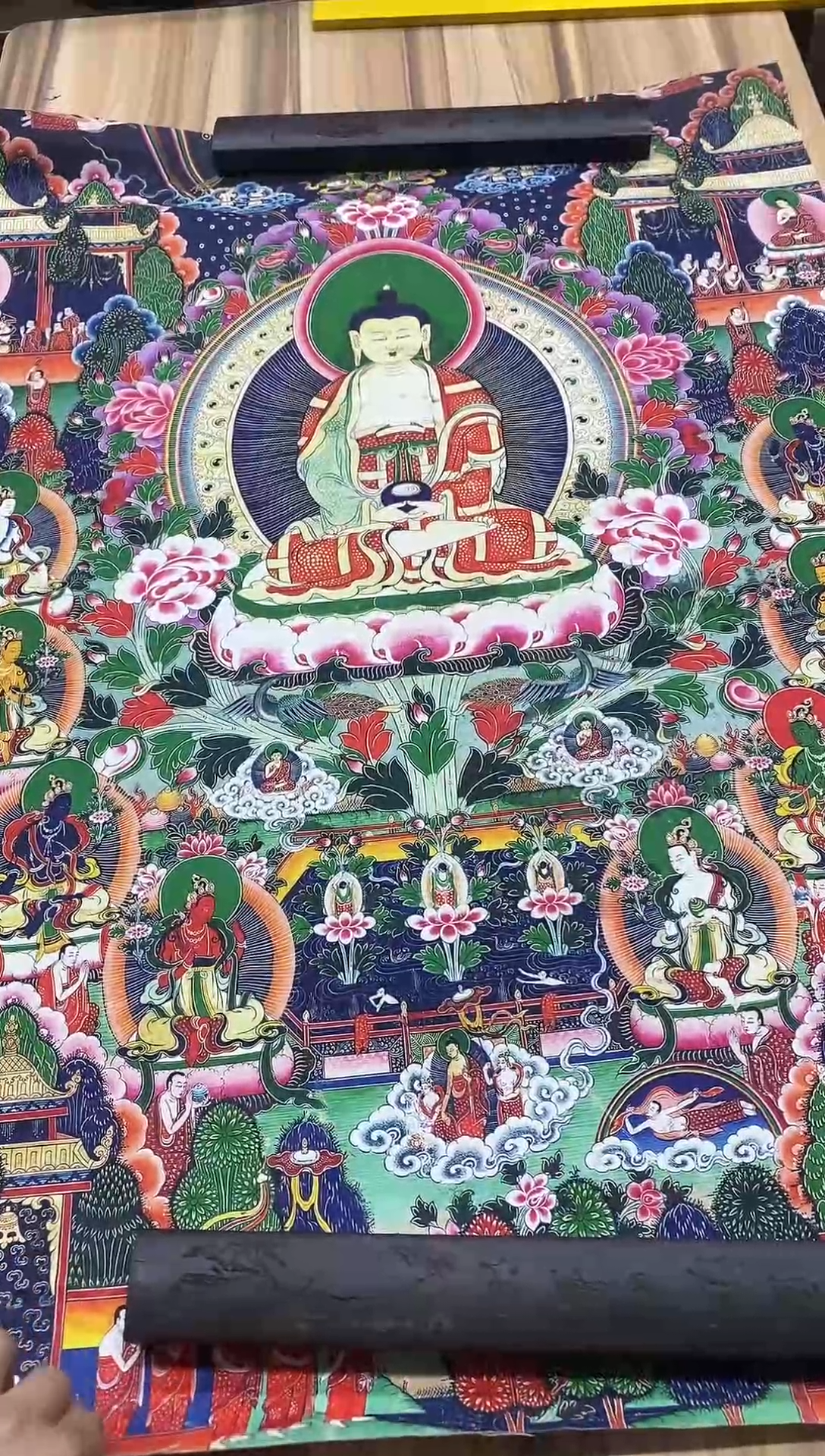 卷轴画精品挂饰 唐卡tk16148