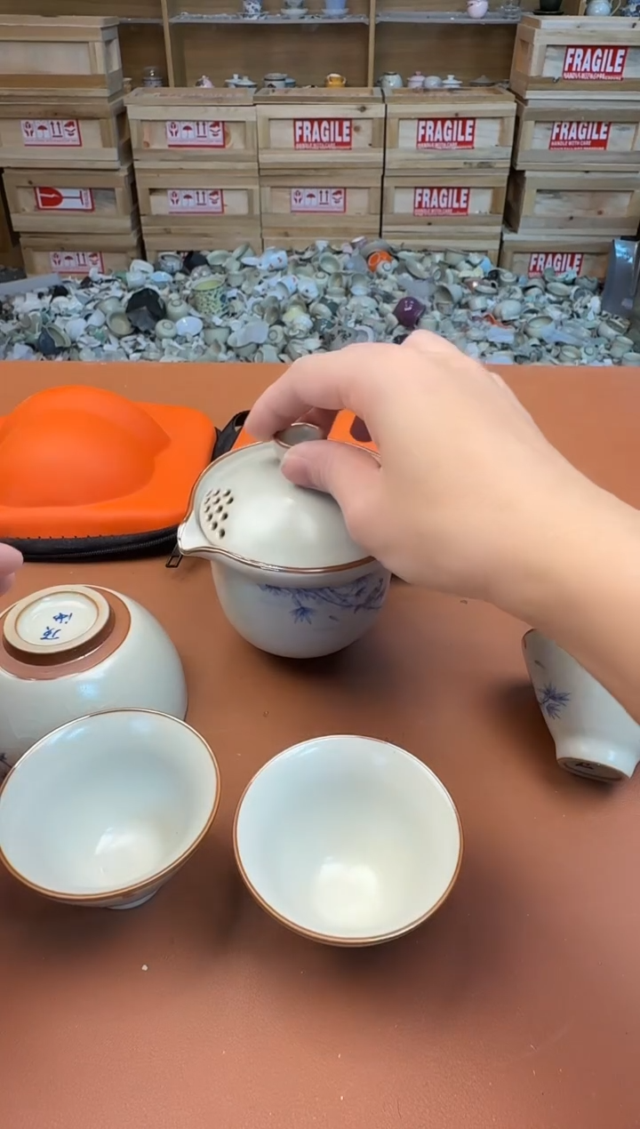 旅行有些茶具有瑕疵介意勿拍，直播样品清货都是孤品亏本卖