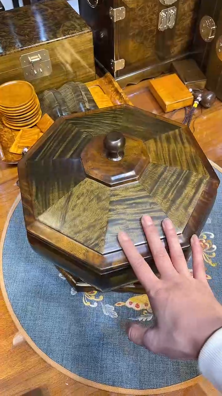 乌木类成套家具乌木果盘 s8