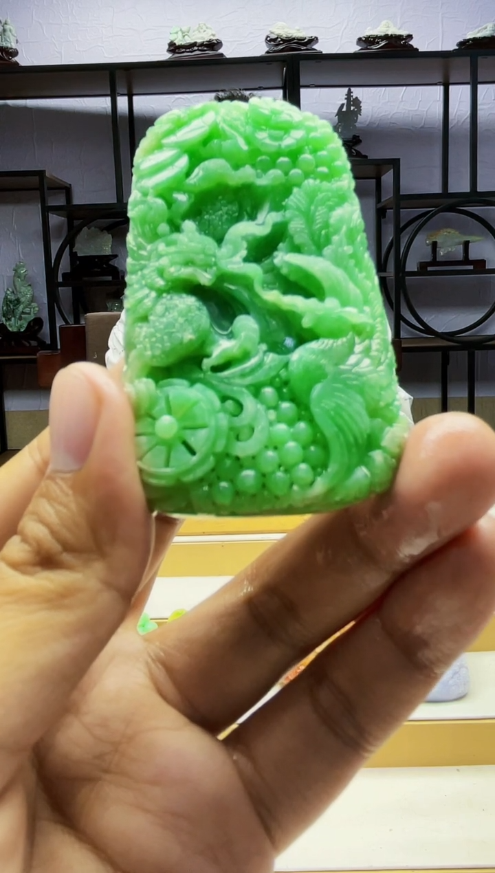【闪购商品】定制翡翠未镶嵌毛货02040138