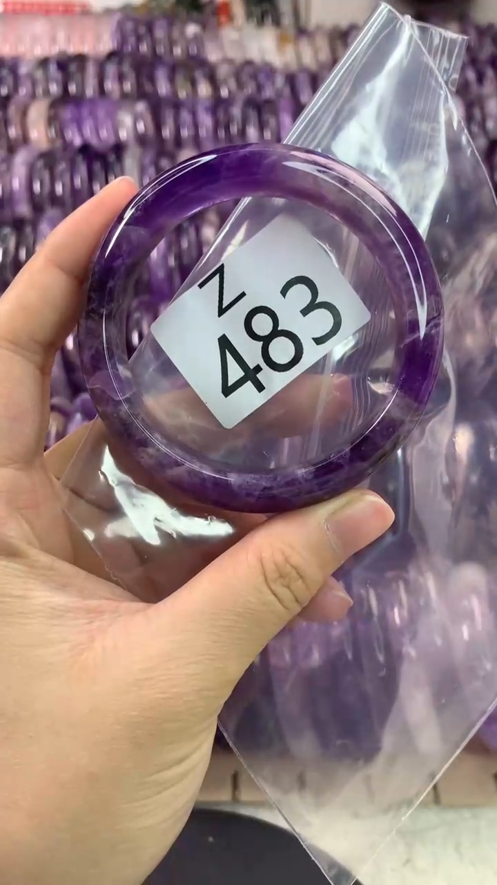 【闪购商品】水晶水晶手镯Z未镶嵌483-58