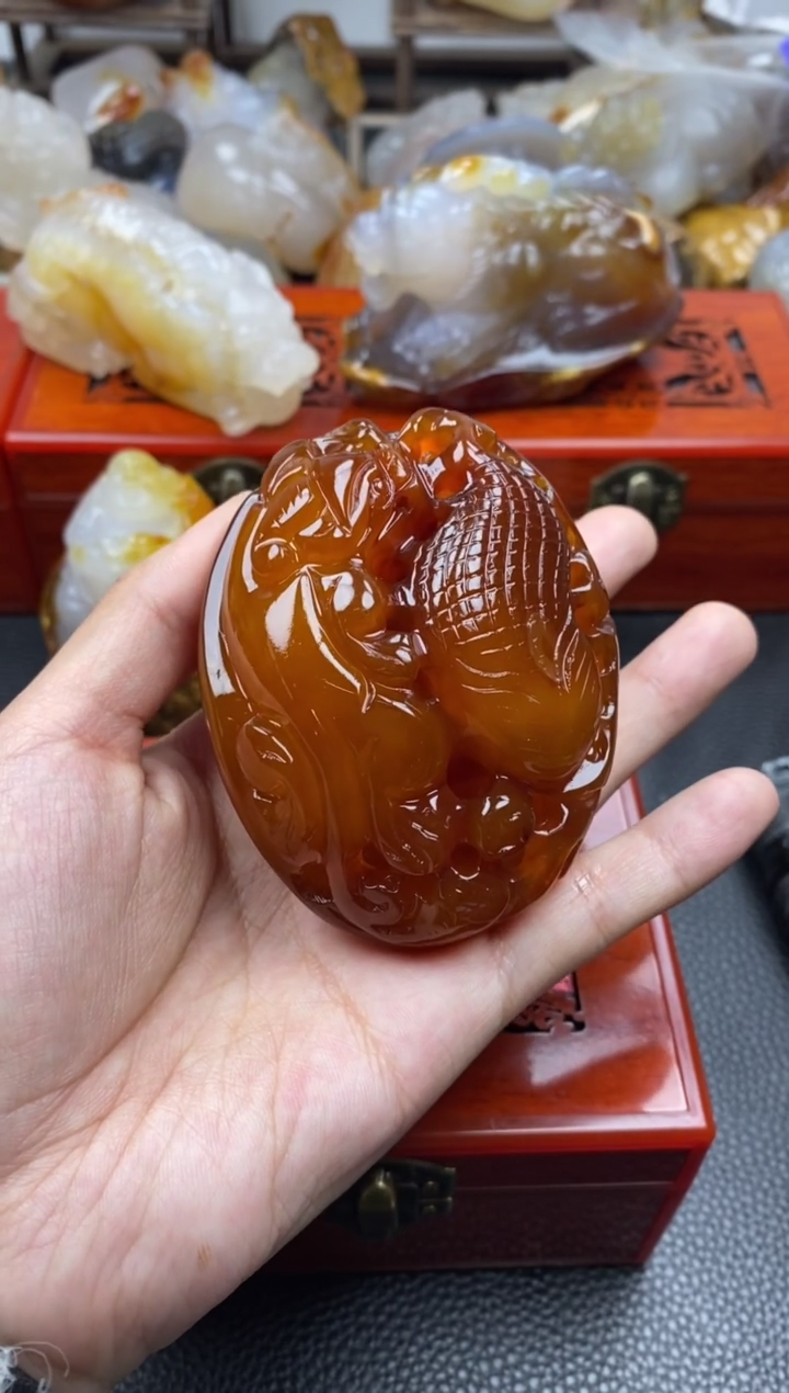 【闪购商品】玛瑙/玉髓手把未镶嵌00