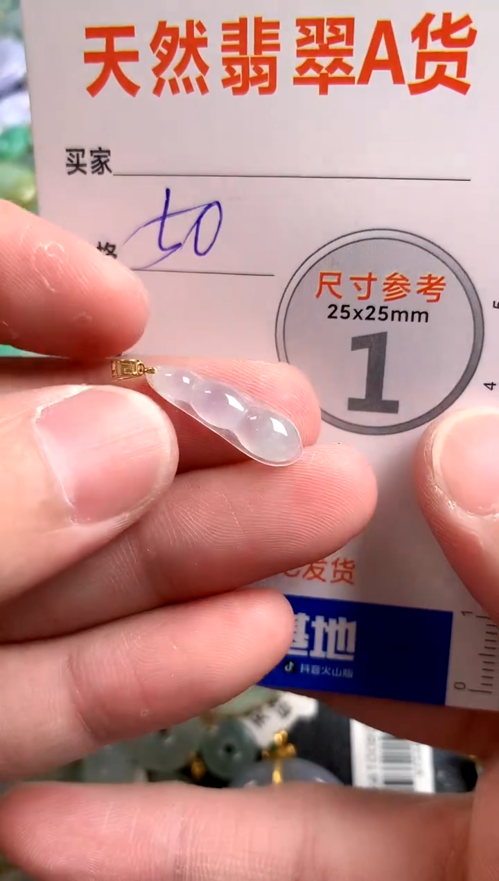 【闪购商品】翡翠颈饰18K金镶嵌13003467