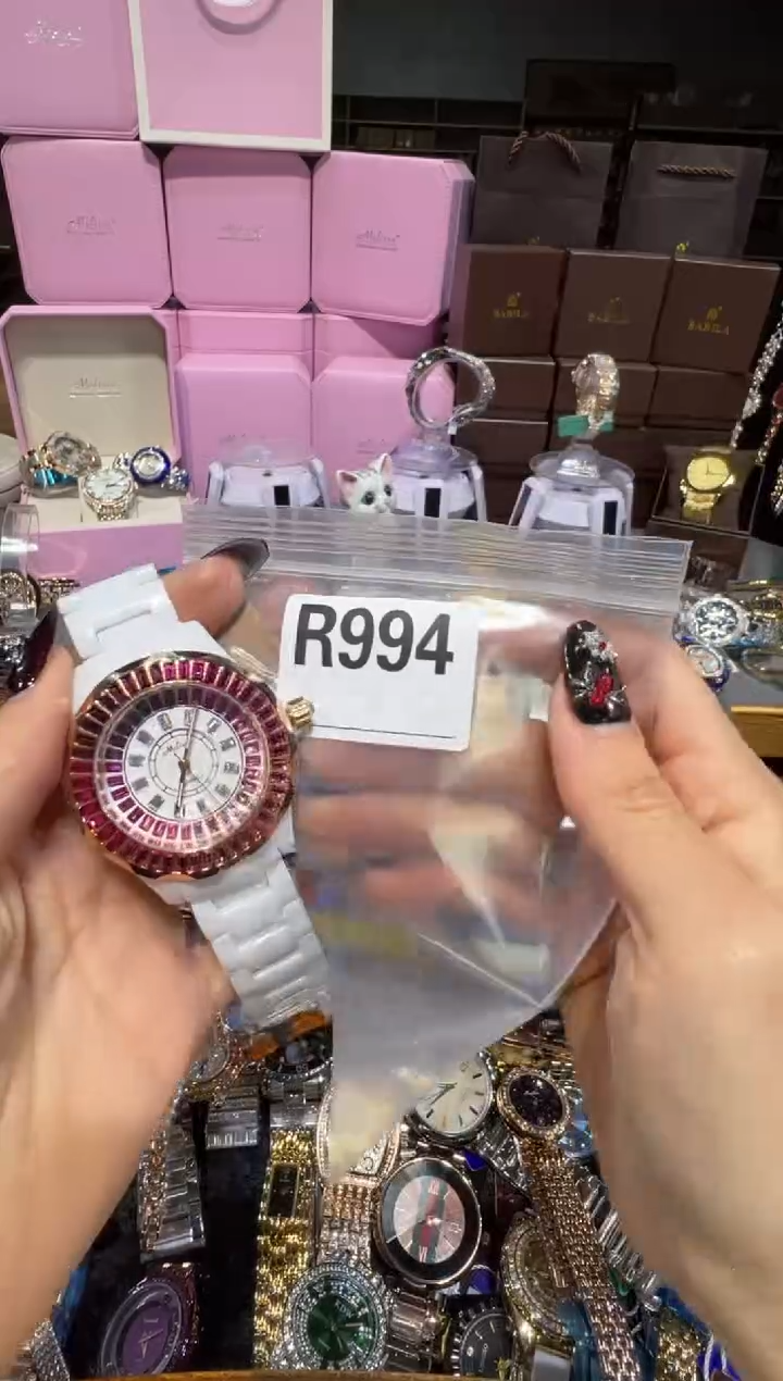 石英机芯不锈钢不锈钢直播定闪专用