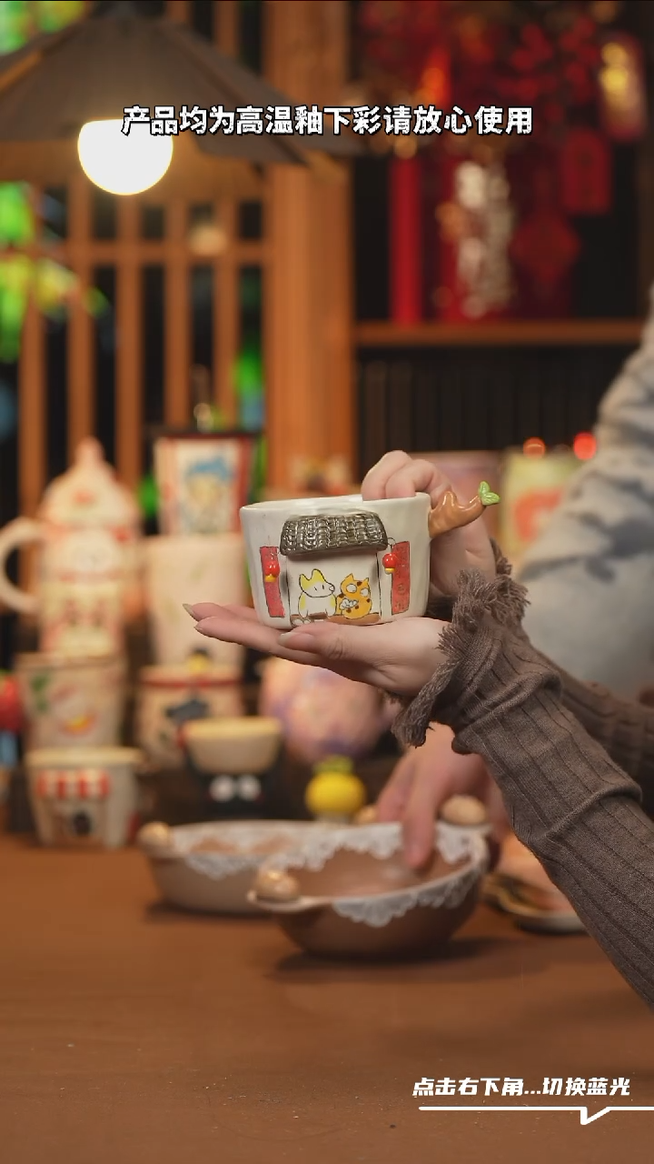 【闪购商品】摆件A1065文创纯手工手绘