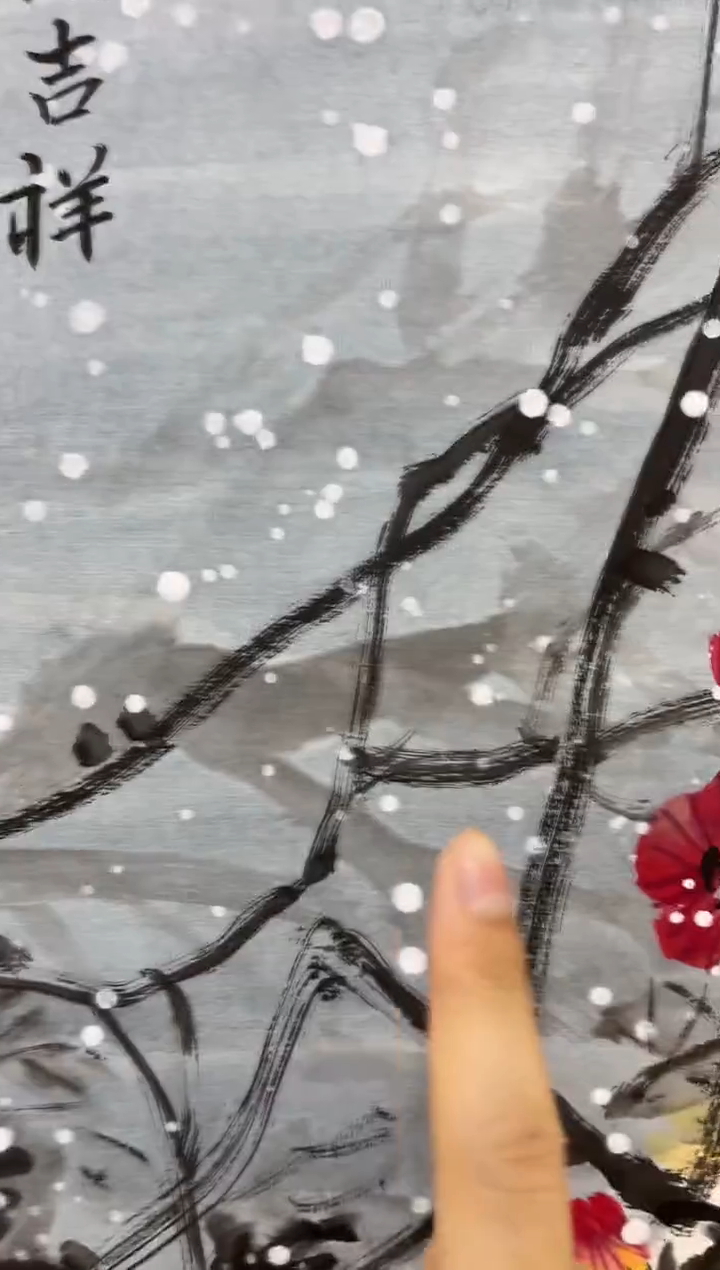 【闪购商品】国画郑乐华绘画手绘作品22-20