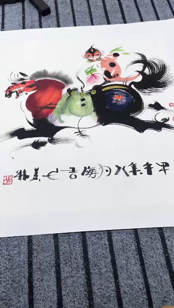 精品国画花鸟作品