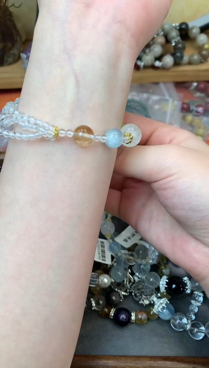 【闪购商品】水晶手链未镶嵌1430手串