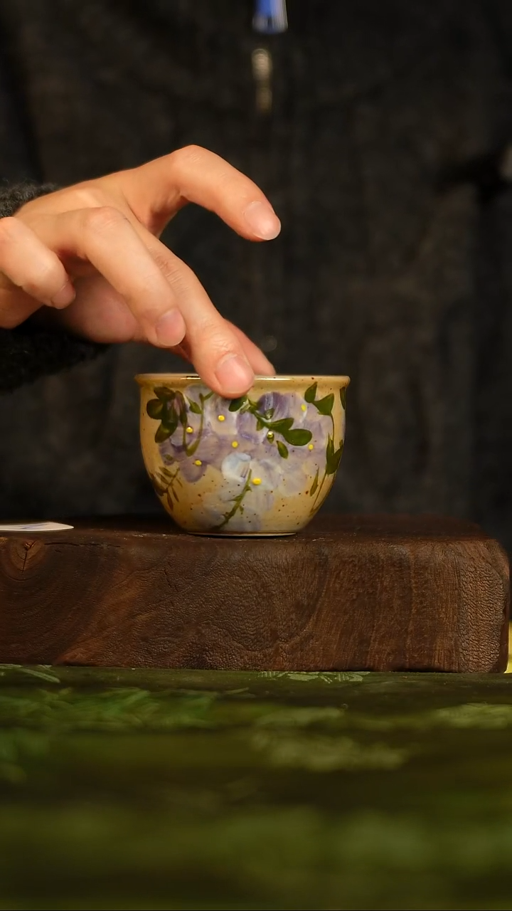 手绘手作茶器清尘手作茶器