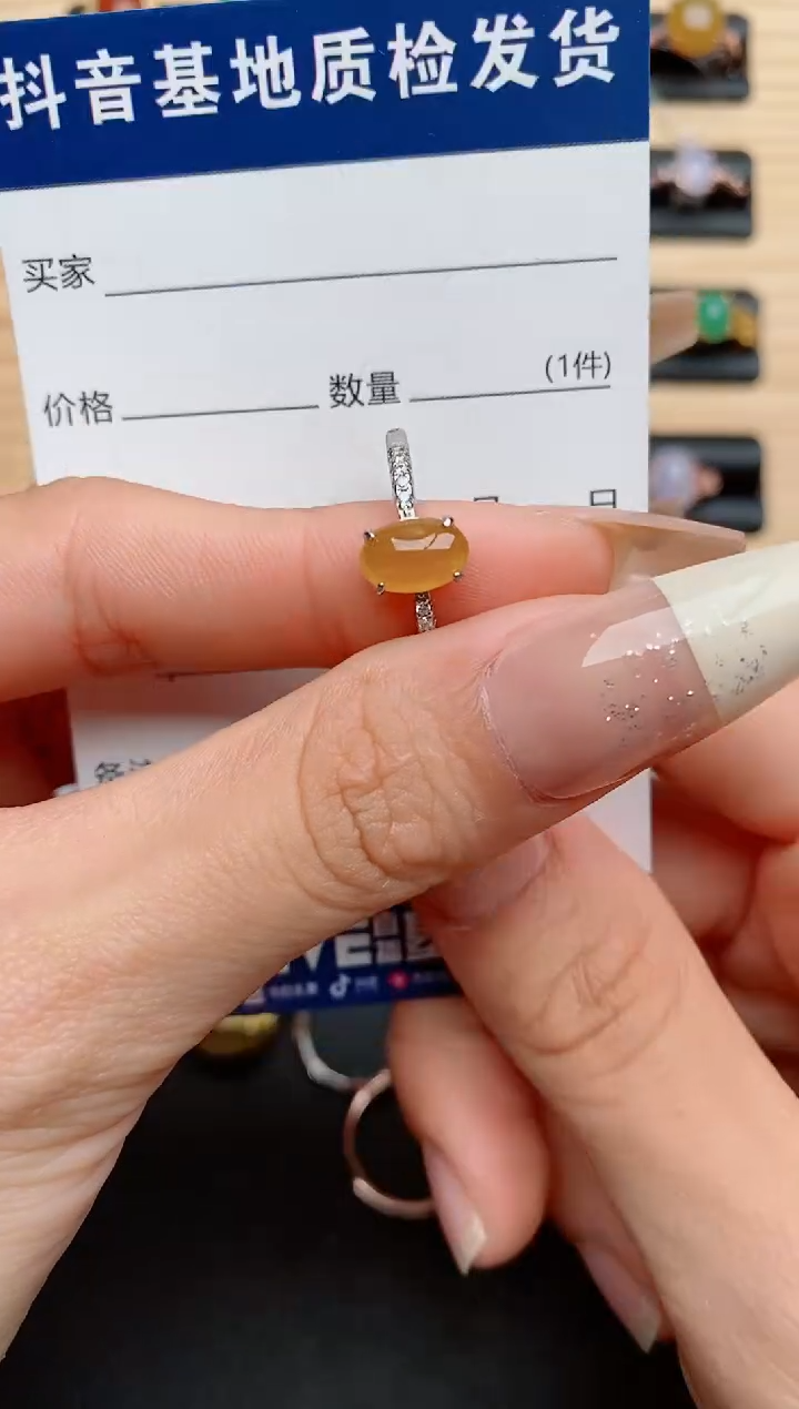 【闪购商品】翡翠戒指银S925镶嵌......