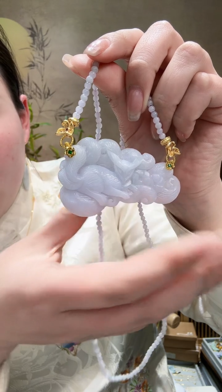 【闪购商品】翡翠颈饰未镶嵌吊坠