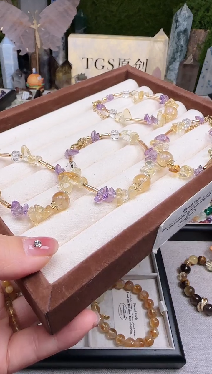 【闪购商品】水晶戒指未镶嵌2a TGS原创多样新发其一 T152