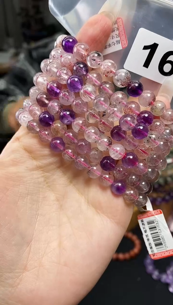 【闪购商品】水晶手串未镶嵌手串160多样性发其一