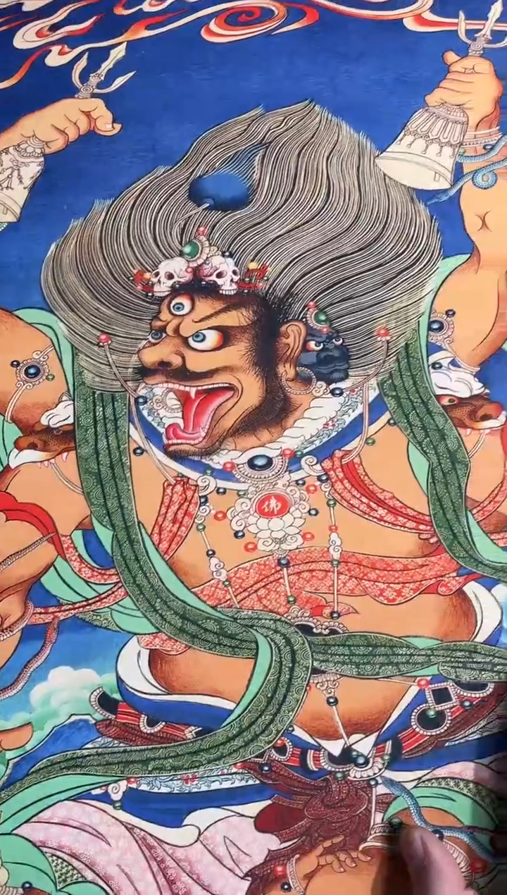 卷轴画天天的唐卡tk160