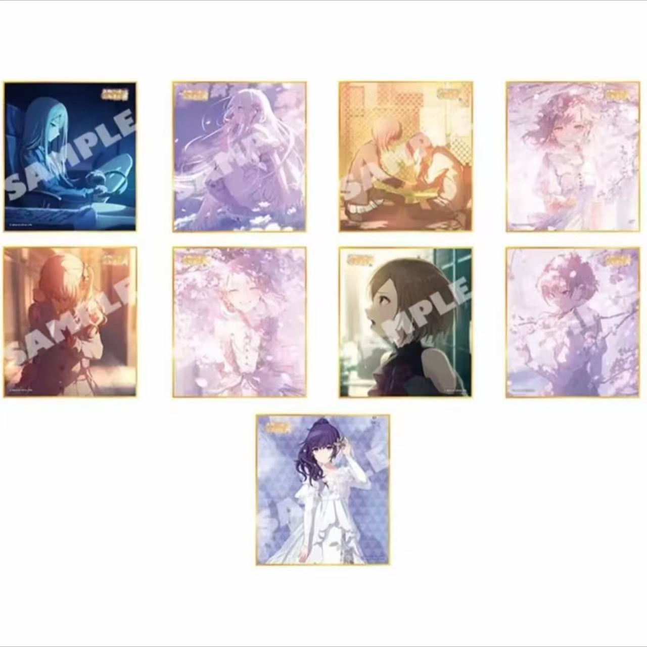 日谷现货 世界计划PJSK 53弹 色纸ABC