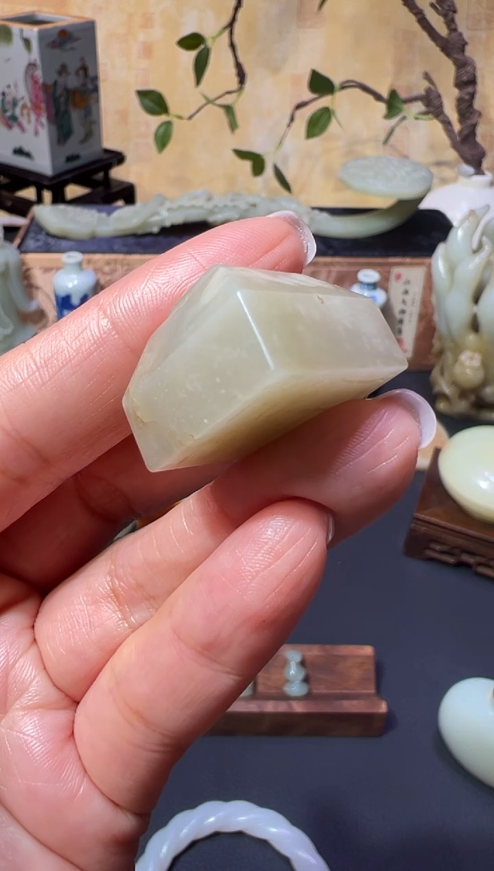 【闪购商品】和田玉山西文物商店印章