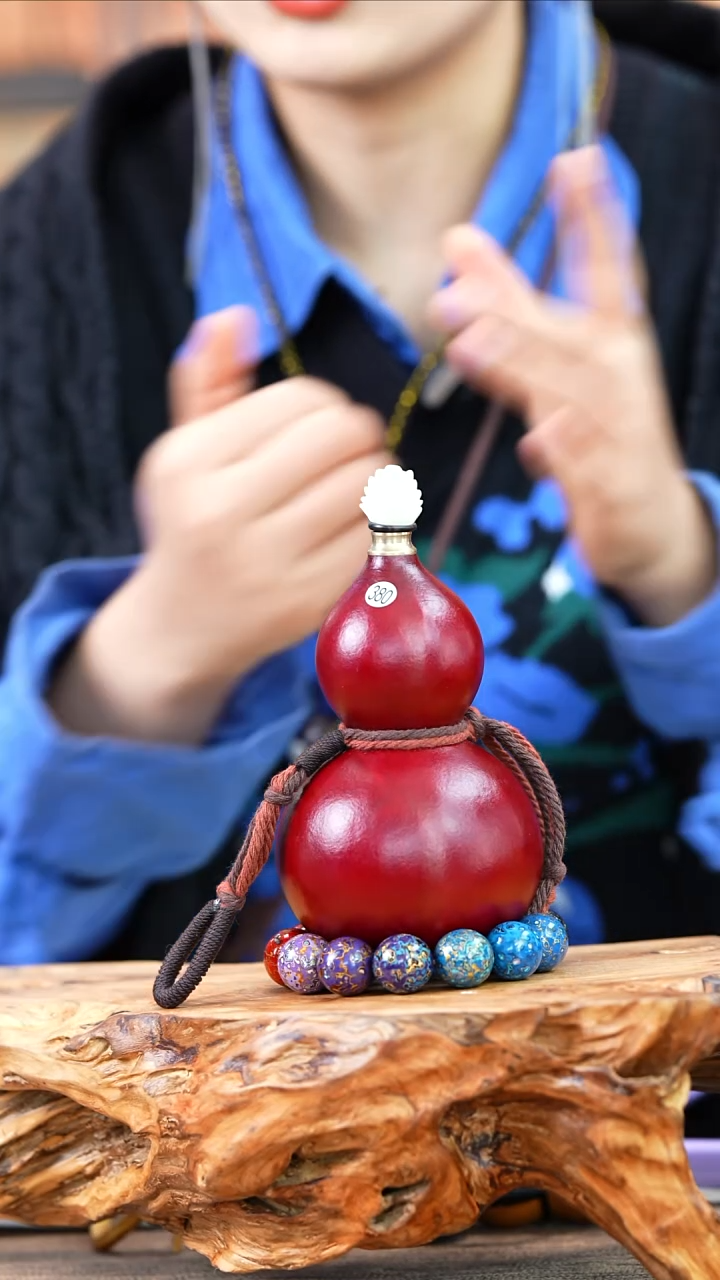 【闪购商品】380—光岳葫天然大漆酒葫芦不含漆珠