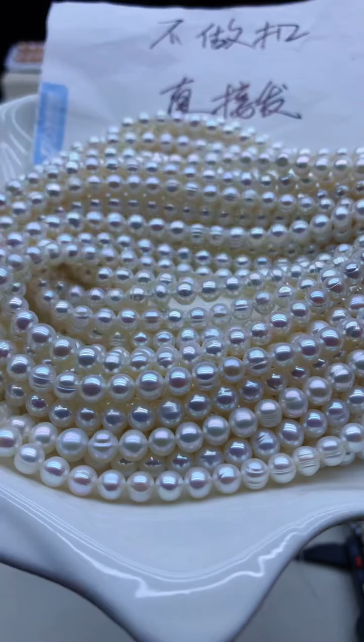 【闪购商品】淡水珍珠颈饰未镶嵌淡水珍珠项链多样性发其一