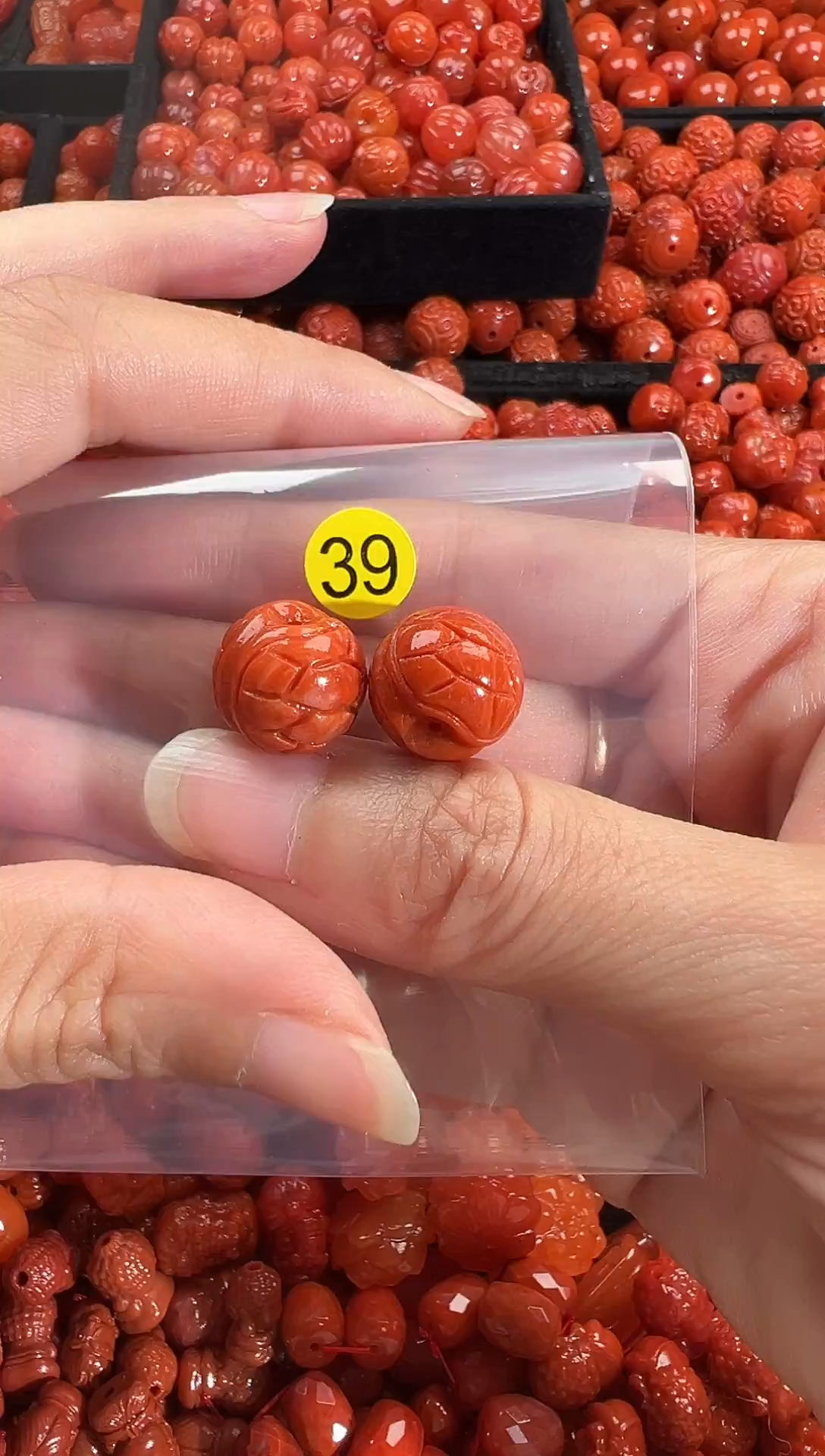 颈饰未镶嵌南红玛瑙1