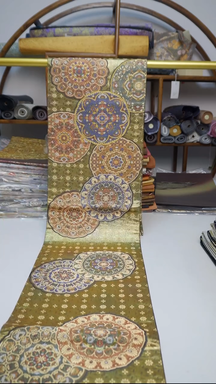 织绣80宝相花 宝相花
