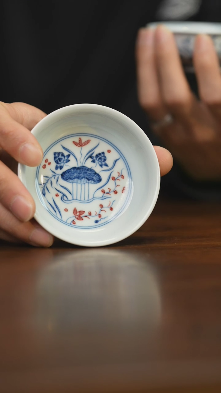 【闪购商品】杯柴窑青花破价福利