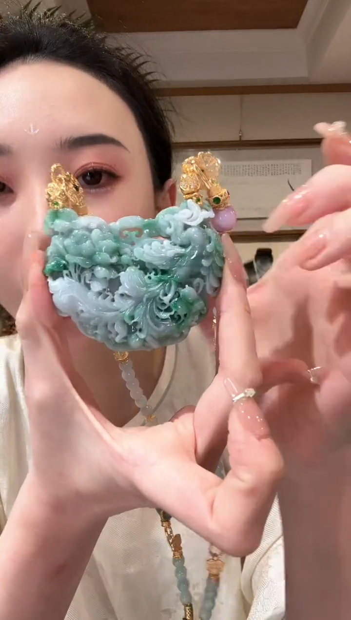 【闪购商品】翡翠颈饰未镶嵌国风