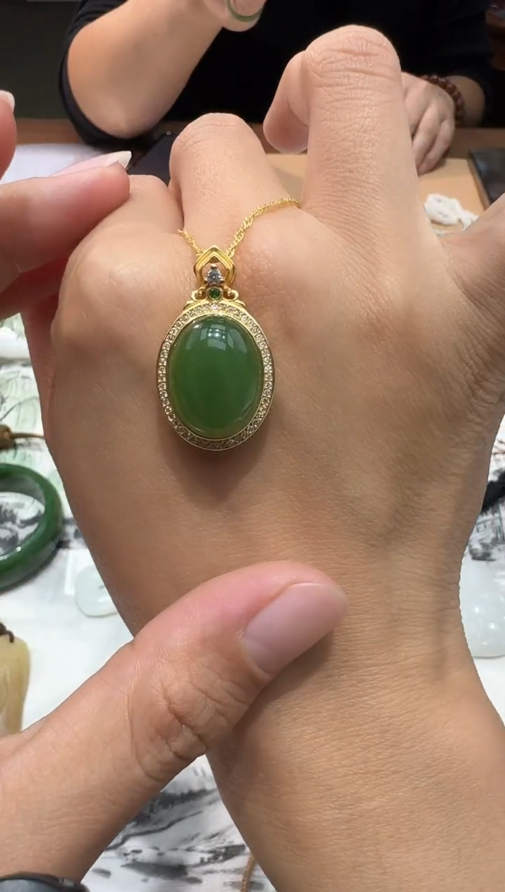 颈饰未镶嵌和田玉【瑞睿珠宝】和田玉