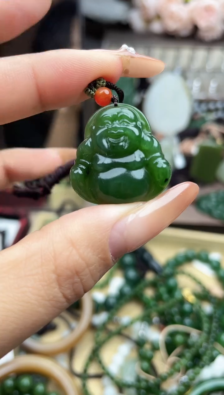 颈饰未镶嵌和田玉未镶嵌和田玉吊坠多样性拍一发一