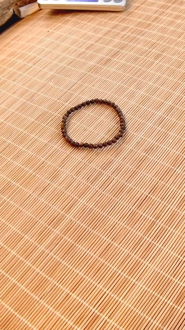 【闪购商品】沉香手串海南莺歌绿奇楠卡4圆珠手串