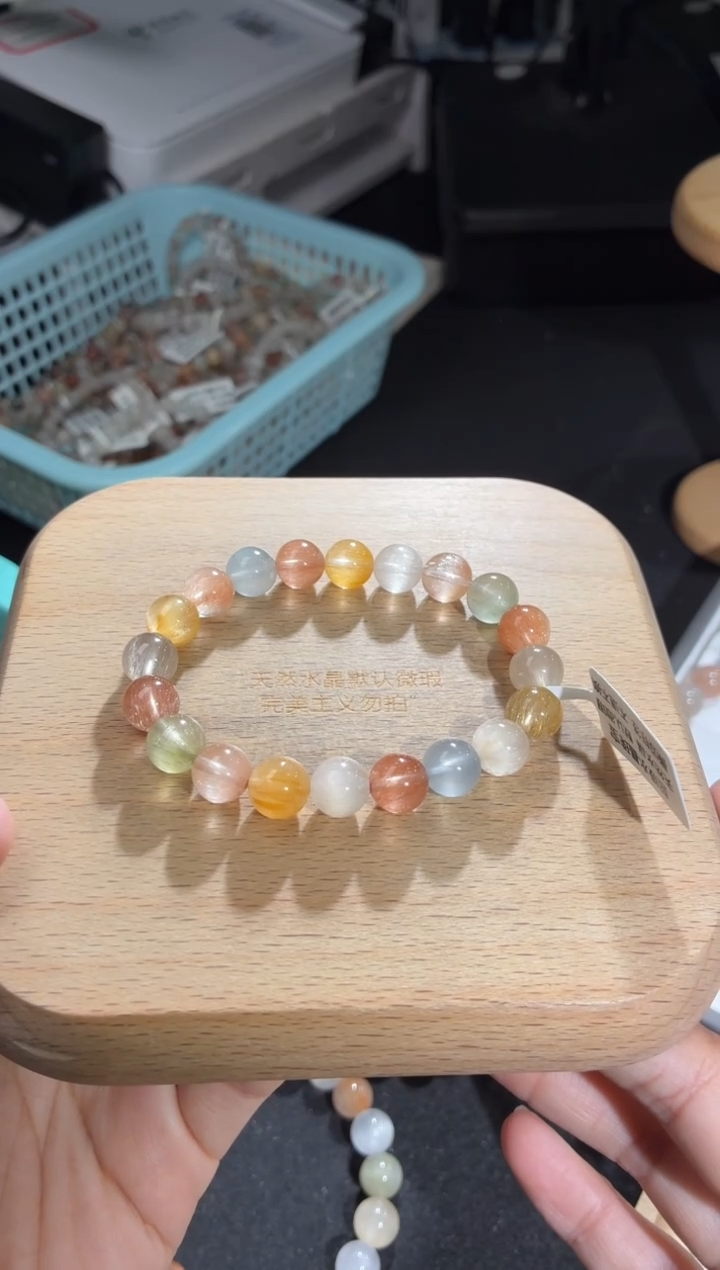 未镶嵌手链水晶100号多样性发一Z 9+