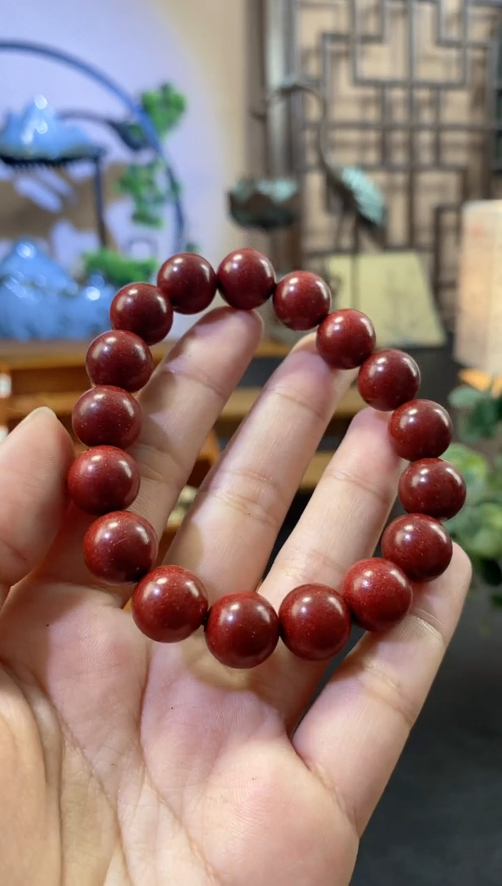 【闪购商品】泥塑花蕊夫人合香珠1.2单圈手串