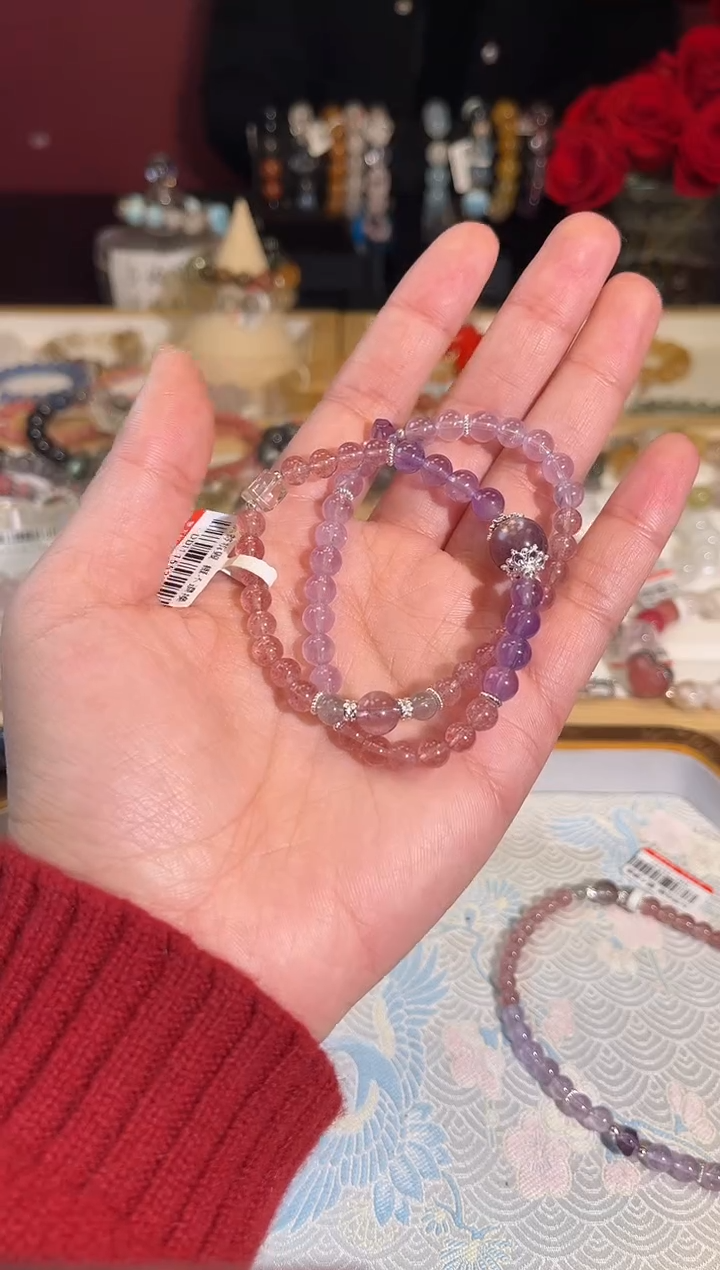 【闪购商品】水晶手链未镶嵌Q522手串