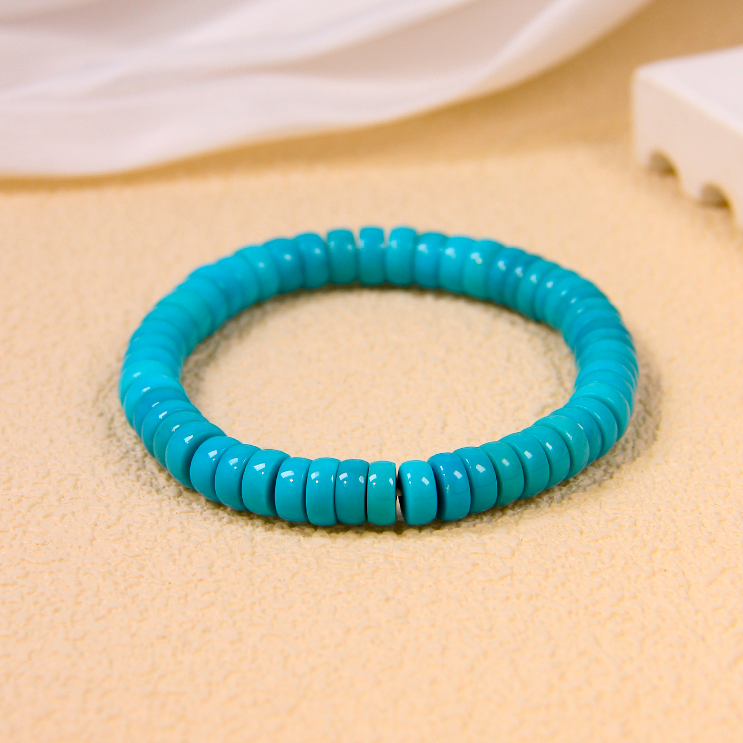 【央广购物】绿松石直切手串多样性发货一件ZX05-42