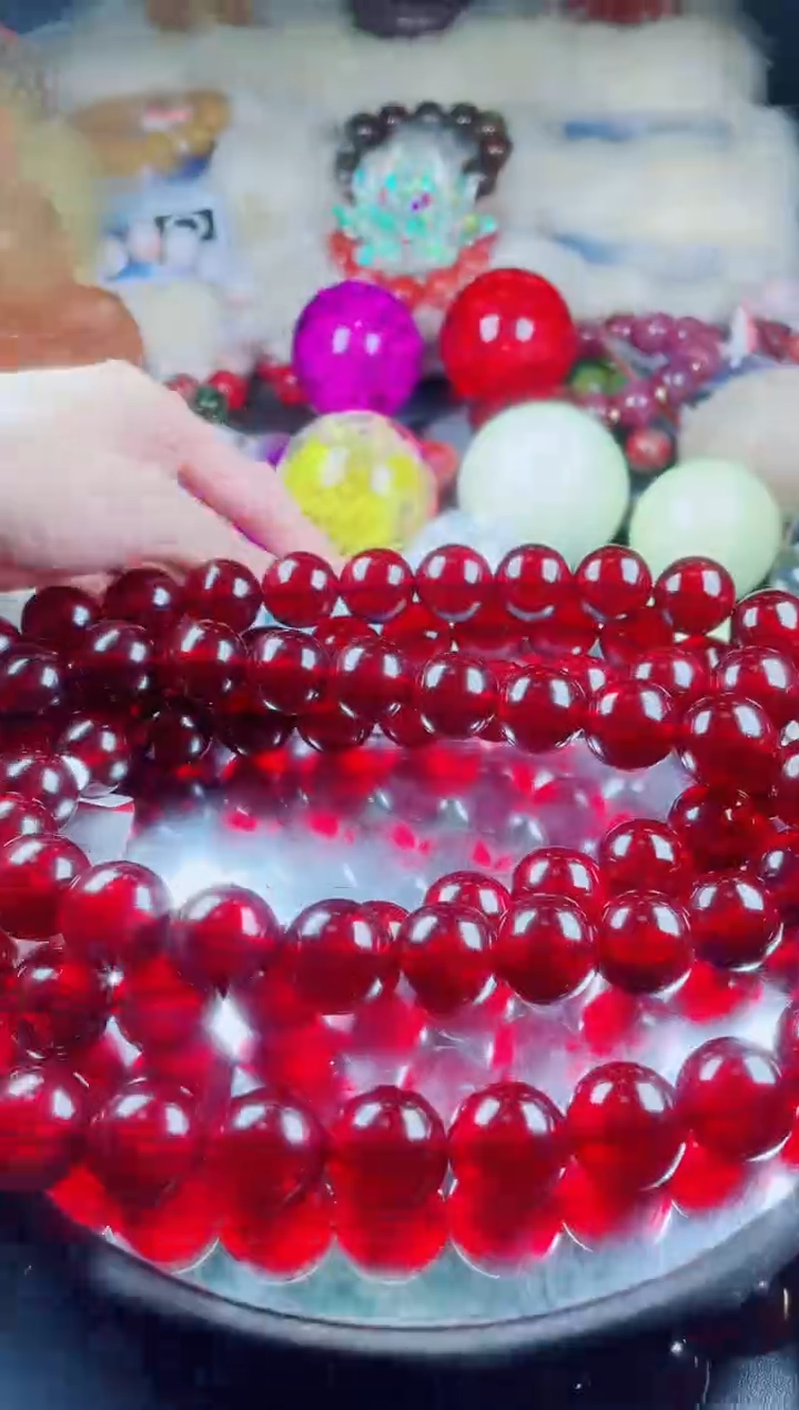 未镶嵌颈饰血珀血珀108卡20