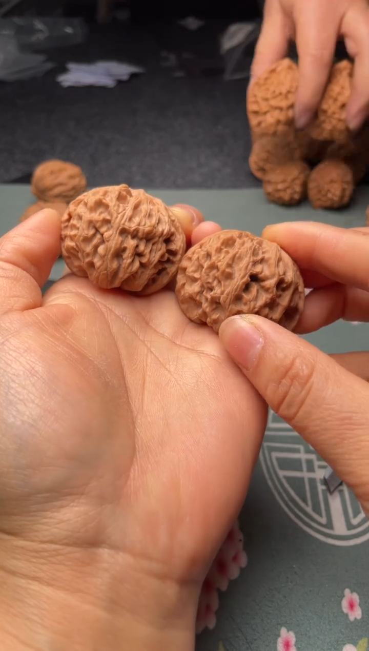 把件文玩核桃w295 苹果园42尺