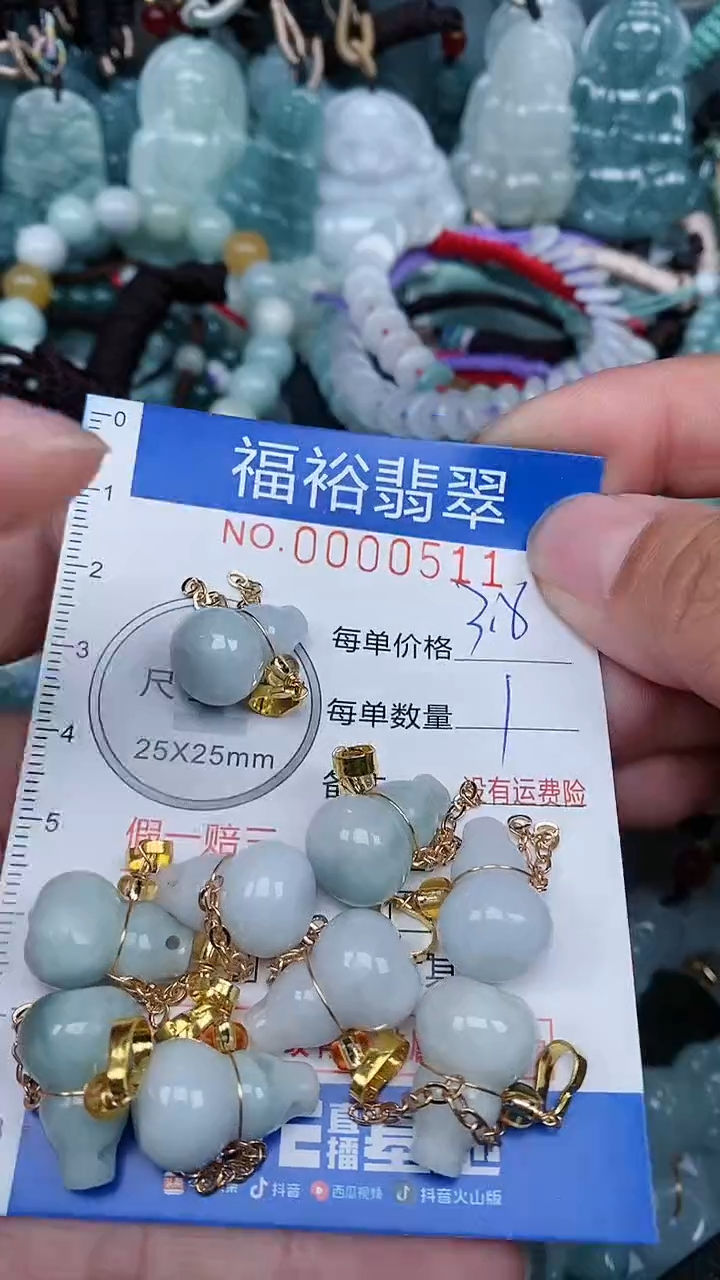 【闪购商品】翡翠颈饰未镶嵌...0000511多样性发其一