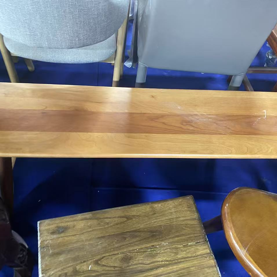 樱桃木长条凳微瑕品（无售后）